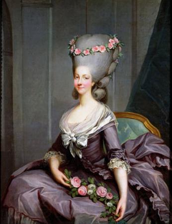 Antoine-Francois Callet Portrait of Madame de Lamballe Spain oil painting art